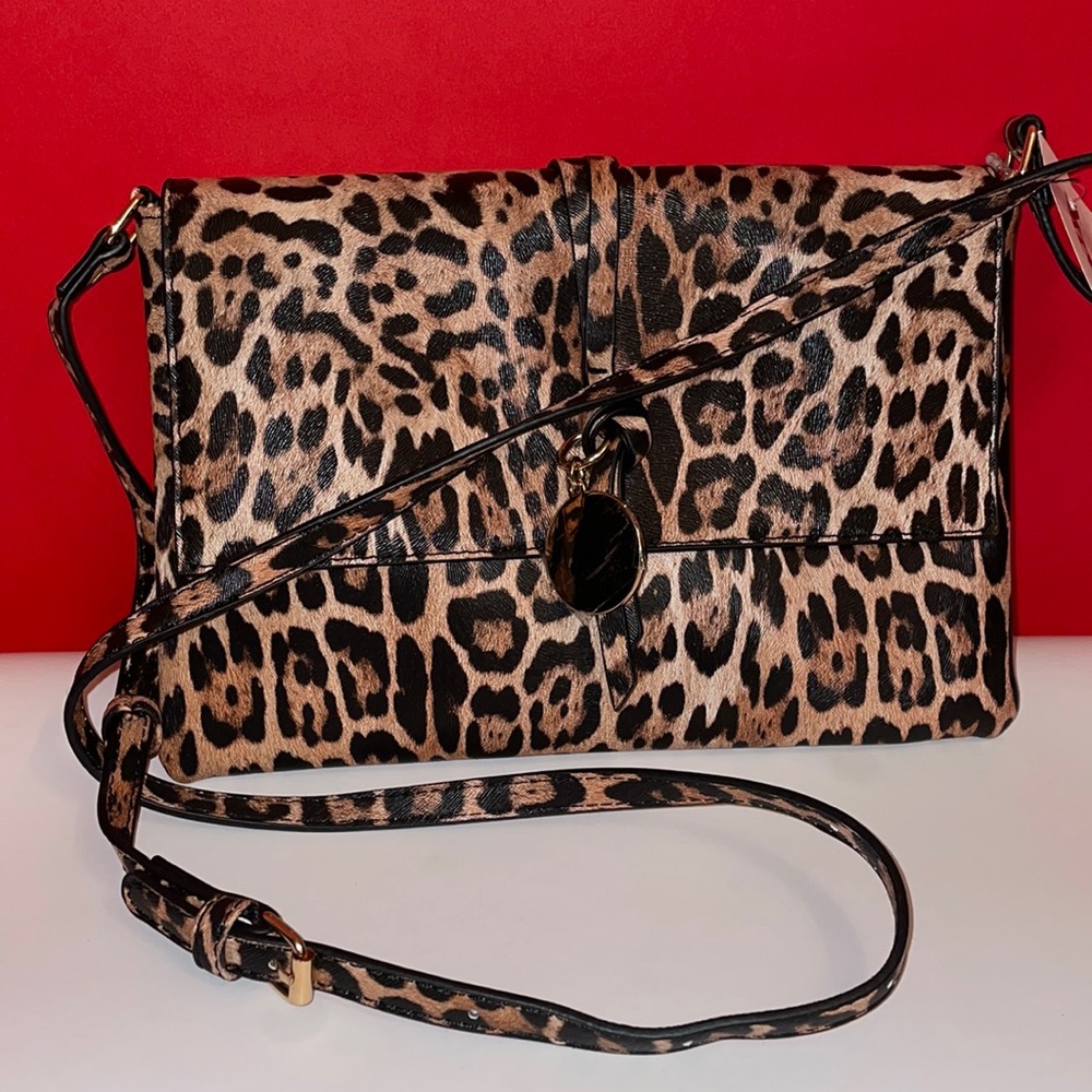 Leopard Print Crossbody